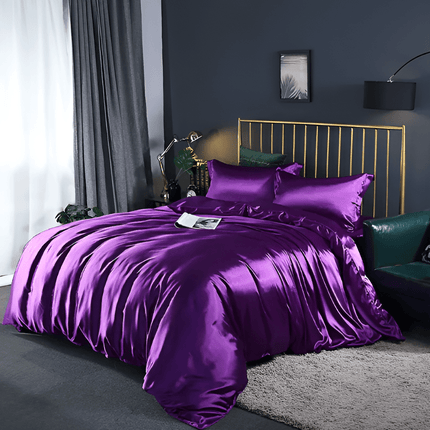 Zestaw pościeli z jedwabiu premium – miękki, hipoalergiczny i oddychający – dwustronny i niezwykle wygodny, zapewniający luksusowy sen 1