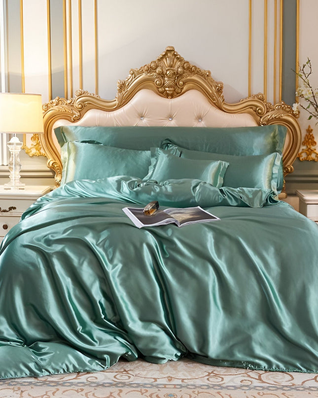 Zestaw pościeli z jedwabiu premium – miękki, hipoalergiczny i oddychający – dwustronny i niezwykle wygodny, zapewniający luksusowy sen 12