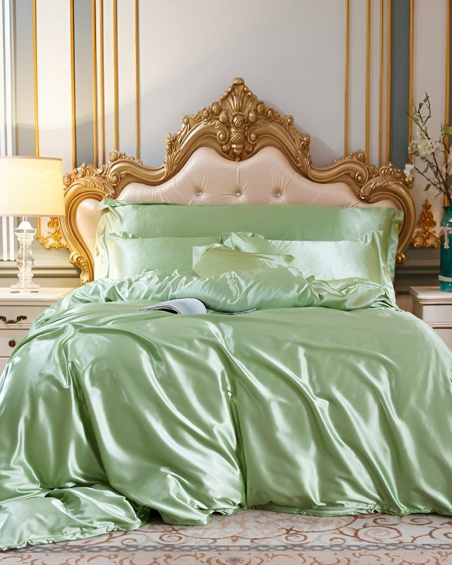 Zestaw pościeli z jedwabiu premium – miękki, hipoalergiczny i oddychający – dwustronny i niezwykle wygodny, zapewniający luksusowy sen 13