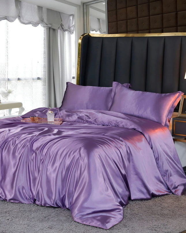 Zestaw pościeli z jedwabiu premium – miękki, hipoalergiczny i oddychający – dwustronny i niezwykle wygodny, zapewniający luksusowy sen 15