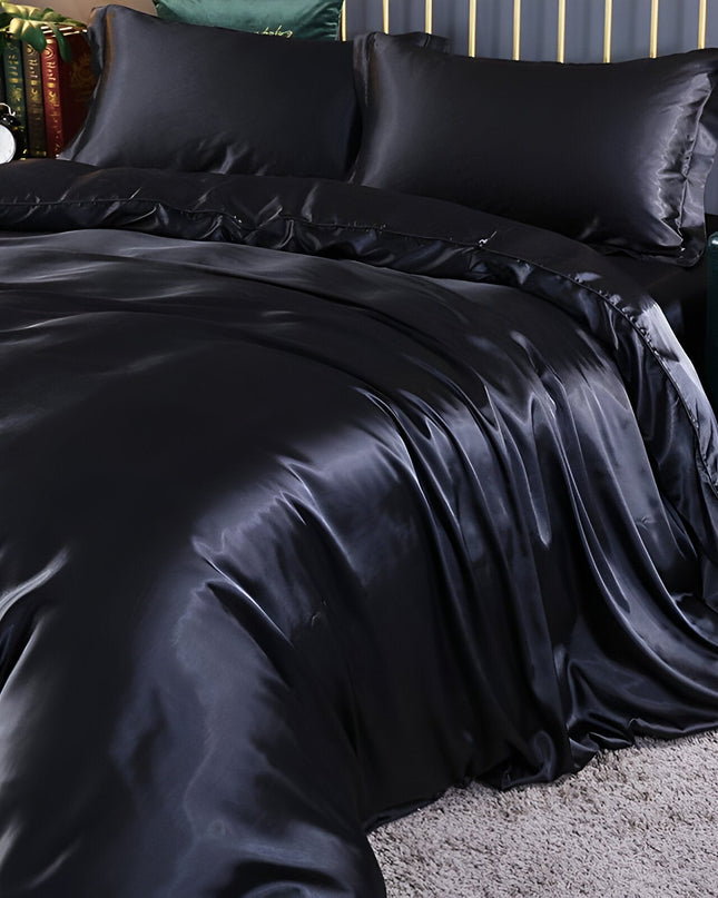 Zestaw pościeli z jedwabiu premium – miękki, hipoalergiczny i oddychający – dwustronny i niezwykle wygodny, zapewniający luksusowy sen 5