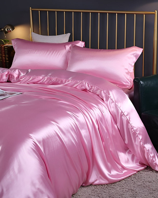 Zestaw pościeli z jedwabiu premium – miękki, hipoalergiczny i oddychający – dwustronny i niezwykle wygodny, zapewniający luksusowy sen 7