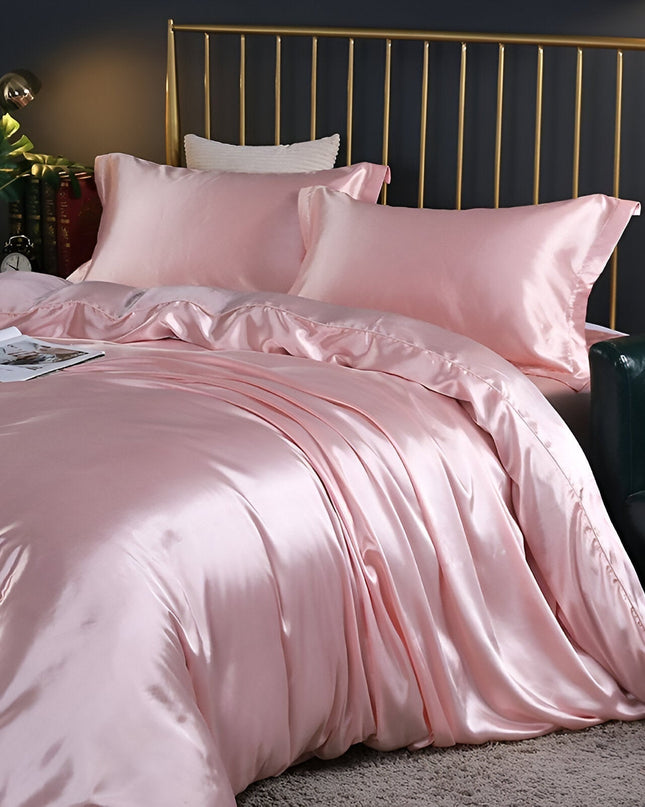 Zestaw pościeli z jedwabiu premium – miękki, hipoalergiczny i oddychający – dwustronny i niezwykle wygodny, zapewniający luksusowy sen 8