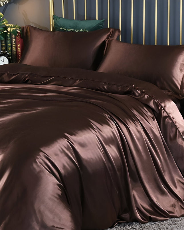 Zestaw pościeli z jedwabiu premium – miękki, hipoalergiczny i oddychający – dwustronny i niezwykle wygodny, zapewniający luksusowy sen 9