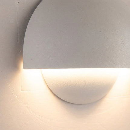 Zewnętrzna lampa ścienna o konstrukcji odpornej na warunki atmosferyczne – nowoczesna czarna lampa zewnętrzna LED 3