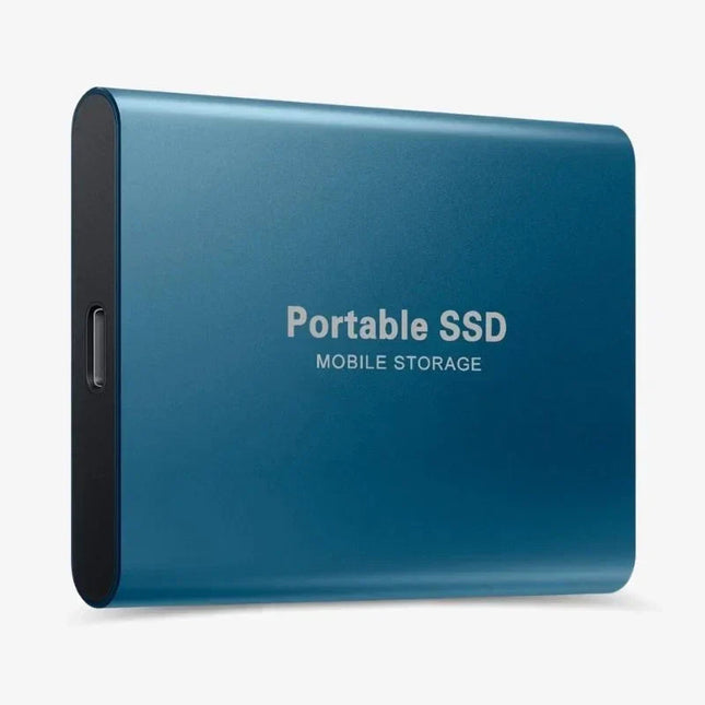 Zewnętrzny dysk SSD o pojemności 128 GB z USB 3.1 do szybkiego przesyłania danych – przenośny dysk pamięci masowej typu „plug-and-play” 0