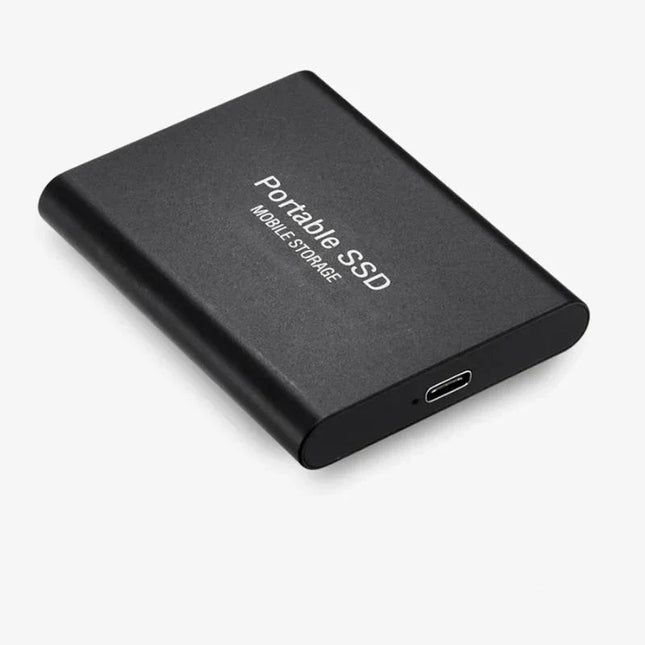 Zewnętrzny dysk SSD o pojemności 128 GB z USB 3.1 do szybkiego przesyłania danych – przenośny dysk pamięci masowej typu „plug-and-play” 3
