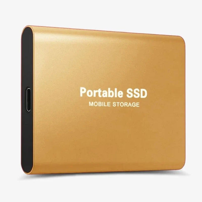 Zewnętrzny dysk SSD o pojemności 128 GB z USB 3.1 do szybkiego przesyłania danych – przenośny dysk pamięci masowej typu „plug-and-play” 6