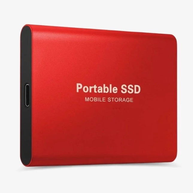 Zewnętrzny dysk SSD o pojemności 128 GB z USB 3.1 do szybkiego przesyłania danych – przenośny dysk pamięci masowej typu „plug-and-play” 7