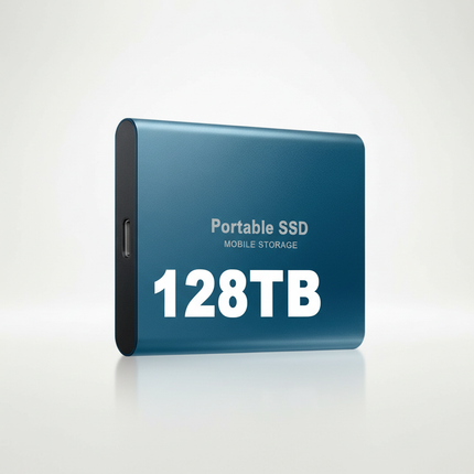 Zewnętrzny dysk SSD o pojemności 2 TB z USB 3.1 i USB-C – kompaktowy, przenośny dysk SSD do szybkiego przesyłania danych 3