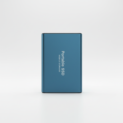 Zewnętrzny dysk SSD o pojemności 2 TB z USB 3.1 i USB-C – kompaktowy, przenośny dysk SSD do szybkiego przesyłania danych 4