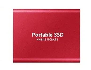 Zewnętrzny dysk SSD o pojemności 2 TB z USB 3.1 i USB-C – kompaktowy, przenośny dysk SSD do szybkiego przesyłania danych 5