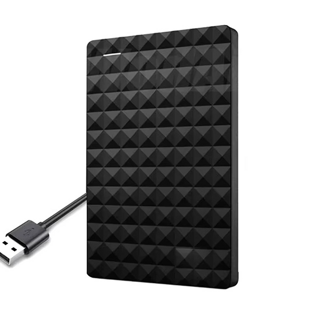 Zewnętrzny dysk twardy 8 TB USB 3.0 – przenośne rozwiązanie pamięci masowej – kompaktowa, czarna konstrukcja z funkcją Plug and Play 1