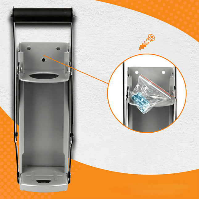 Zgniatarka do puszek CrushMaster montowana na ścianie – wydajny recykling z wbudowanym otwieraczem do butelek – uproszczenie recyklingu i gospodarki odpadami 7