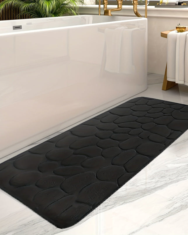 Zmywalna Mata Łazienkowa Antypoślizgowa 50x120 cm – Stylowa Mata do Łazienki z Wysokiej Jakości Materiałów 2