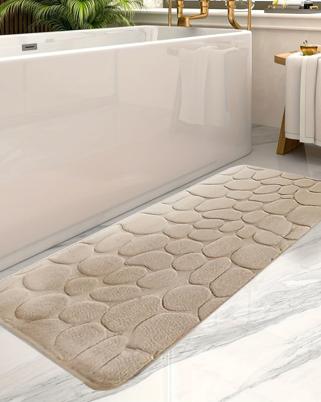 Zmywalna Mata Łazienkowa Antypoślizgowa 50x120 cm – Stylowa Mata do Łazienki z Wysokiej Jakości Materiałów 3
