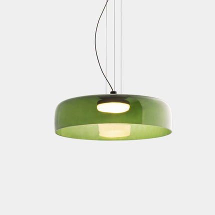 Elegancka lampa sufitowa — krem i kolor w harmonijnym wydaniu