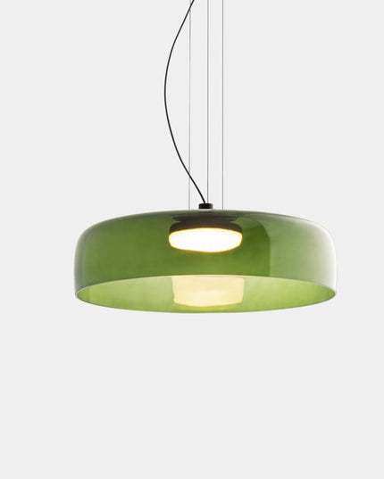 Elegancka lampa sufitowa — krem i kolor w harmonijnym wydaniu